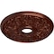 Ekena Millwork Apollo Ceiling Medallion (Canopies up to 5 5/8"), 16 1/2"OD x 3 5/8"ID x 1 1/8"P, Antique Copper CM16APACS - alternate 2